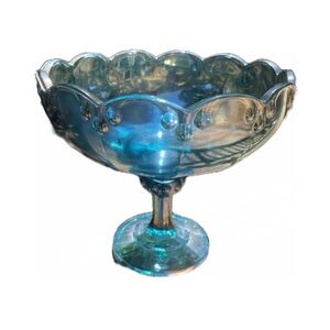 Fruit Compete Carnival Bowl. Indiana Blue. 1960